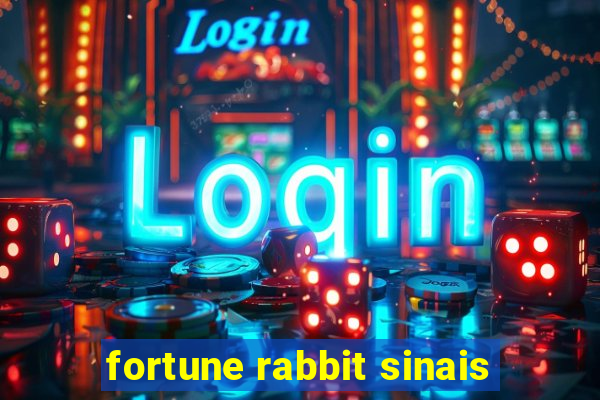 fortune rabbit sinais