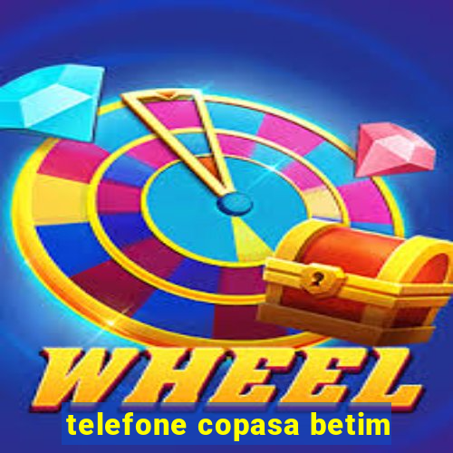 telefone copasa betim