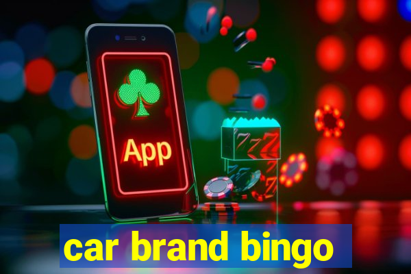 car brand bingo