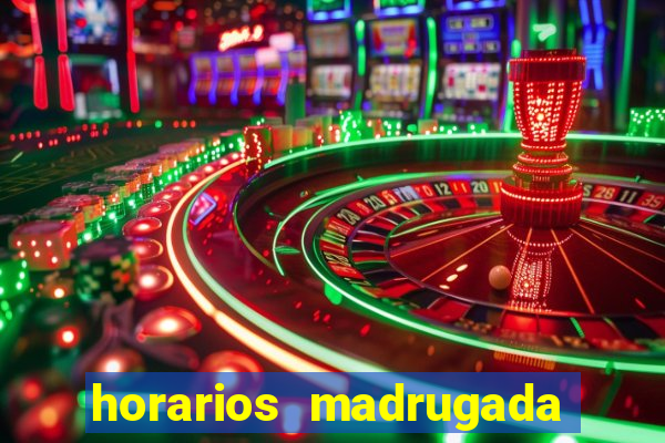 horarios madrugada fortune tiger