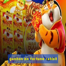 ganhos no fortune rabbit