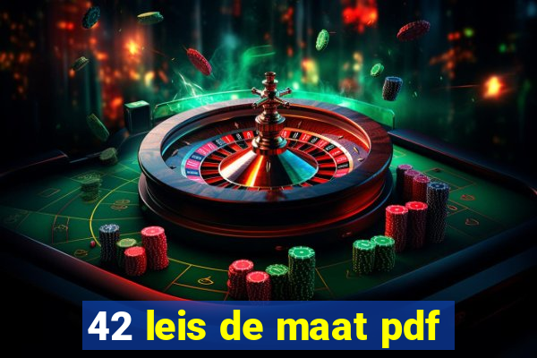 42 leis de maat pdf