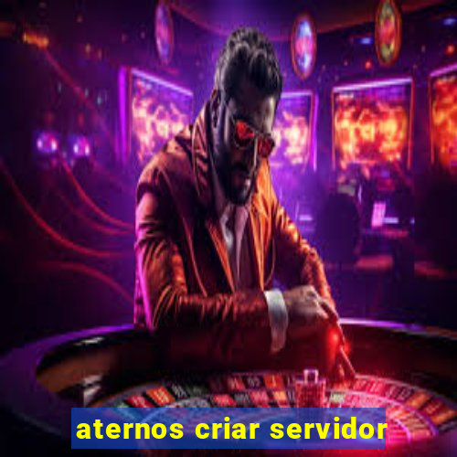 aternos criar servidor