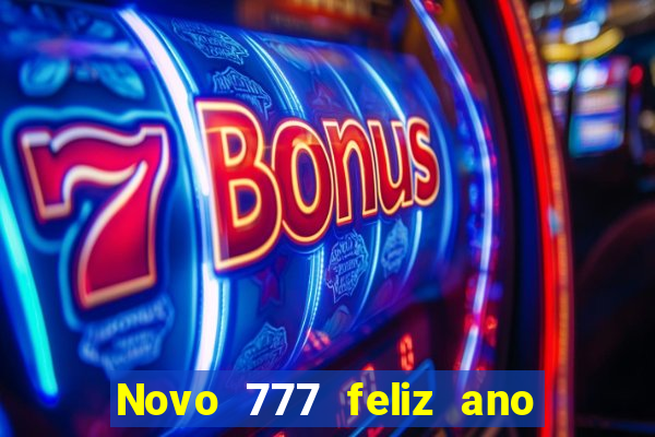 Novo 777 feliz ano novo boeing