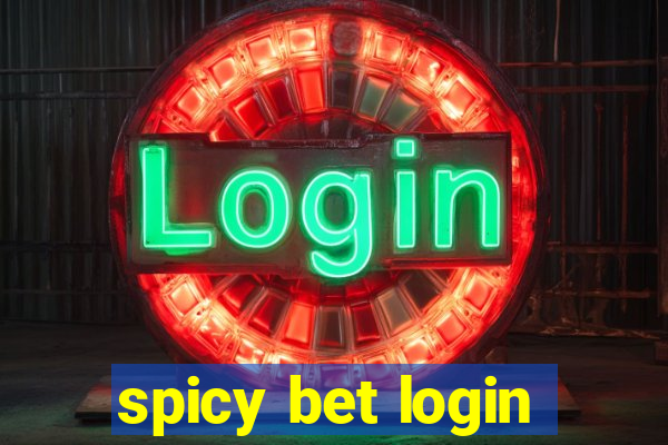 spicy bet login