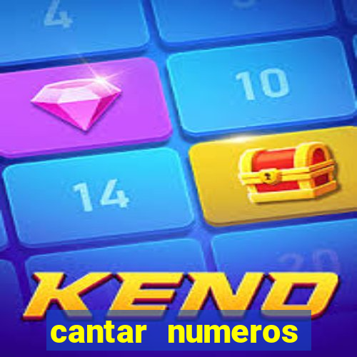 cantar numeros bingo online