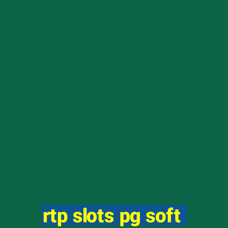 rtp slots pg soft