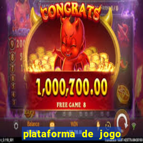 plataforma de jogo nova pagando