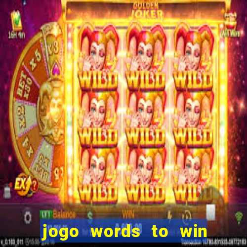 jogo words to win paga mesmo