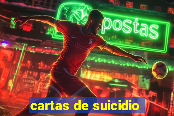 cartas de suicidio