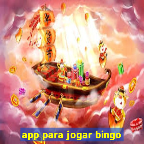 app para jogar bingo