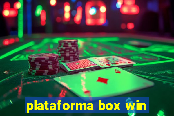 plataforma box win