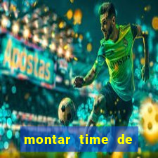 montar time de futebol site